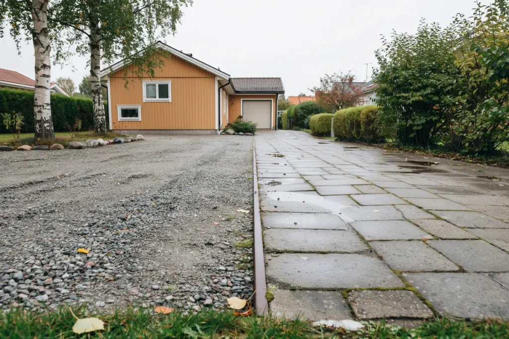 grus eller marksten p uppfarten praktisk j mf relse av kostnad underh ll och h llbarhet